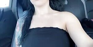 nsfw - Katrina Jade showing her boobs