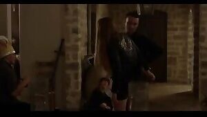 Sophie Turner grinding her fine ass on a lucky guy.