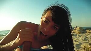 Cumming in the girl's hair