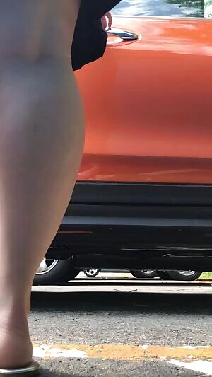 It's below zero and I'm wishing for warmer weather. Here's a throwback to the summer: upskirt voyuer style