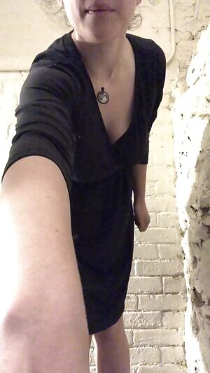 Getting frisky in the stairwell