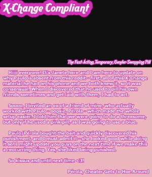 X-Change Big Ass Brazilian Cheating FFM
