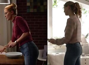 Melissa Benoist in jeans