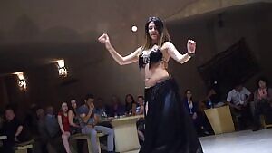 Sensual belly dancer