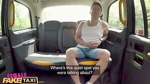 Female Fake Taxi - Lets Go Somewhere Quiet