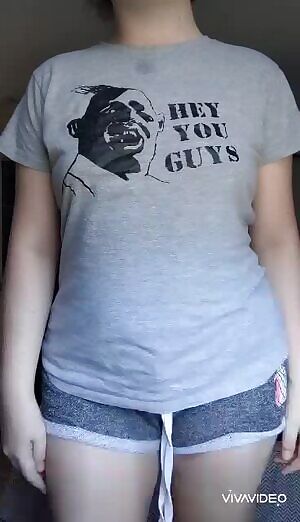 Watch me drop these tiny titties for you!