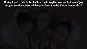 Daddy loves all of his girls equally!