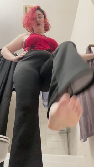 Goth Feet Dominatrix Fetish Findom Foot