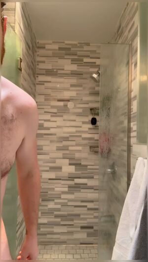 Long Haired Men Male OnlyFans Shower