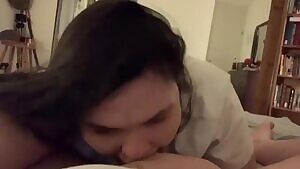 Made Him Cum in My Throat & Mouth