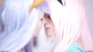 Cherry And Lena Playing