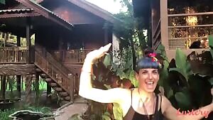 Fucking in the middle of the jungle.