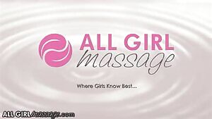 Reluctant Blonde got her Ass Licked After a Massage