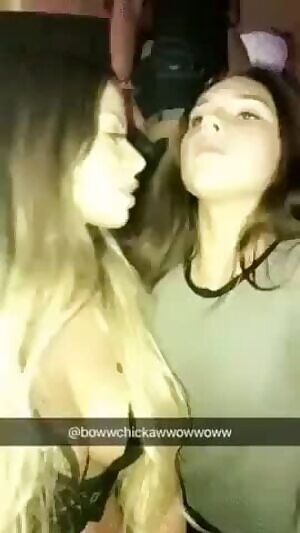 This Is Really Hot. Girls Nipple Gets Hard Kissing Another Girl.