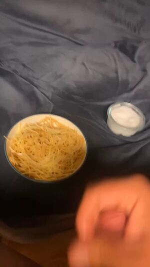 Food Play Cum Cumshot Male