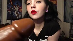 New vid! 💕 sloppy bj, playing with my anal beads, and cumming on my vibrator 💦 and it’s on sale for a limited time 😍 link in the comments 👇