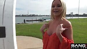 Rachele Richey - Flashes her giant titties