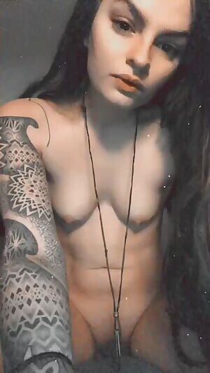 Small tits, but big bong rips