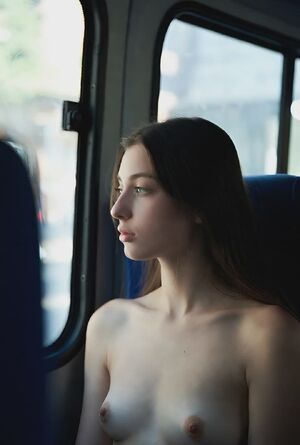 Public Flashing Amateur Boobs Bus Cute