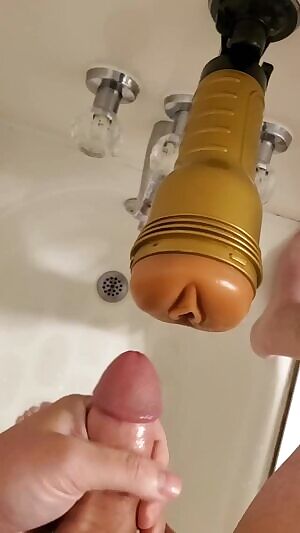 Here's your treat! Literally fucked my fleshlight for two hours, shaking and cumming!