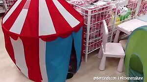 Girlfriend and Her BFF Masturbating While At IKEA