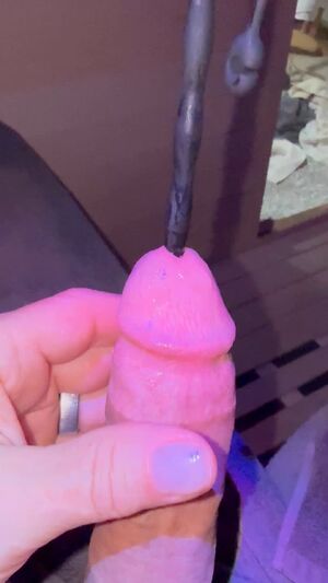 Urethral Sounding Amateur POV