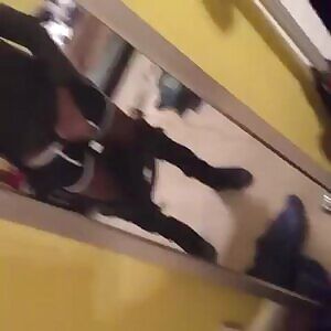 Cumming on the floor