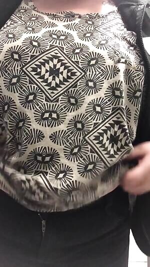 hehe, flashing you from work. I’m supposed to be cleaning 😈