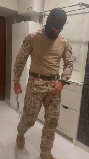 Gay Muscle BWC Military Muscles
