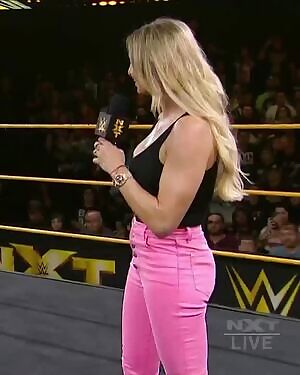 Charlotte Flair slut with her tight top