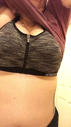 Post gym boob drop.. ;)