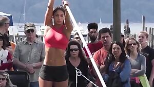 Alison Stokke - Pole Vaulters at The Freedom Fair 2016