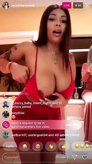 Aundreana Rene and Lissa Aires IG Live