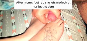 Mom Feet BareFootMilf Cum Cumshot Foot