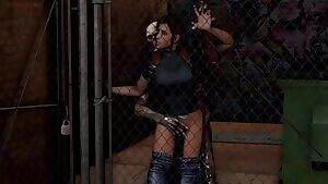 Claire Redfield Fucked by a Zombie