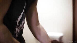 Receiving load and getting wet herself