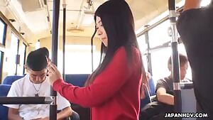 Aimi Nagano getting fucked on a bus