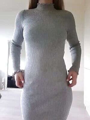 Revealing her flawless body