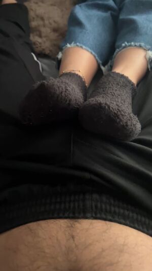 Socks & Cocks Asian Cum On Feet