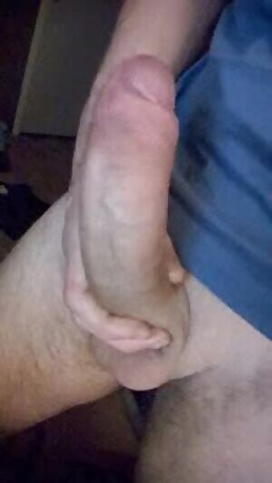 Stroking it up and down