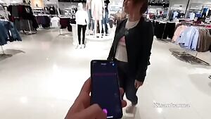 Shopping with a vibrator in