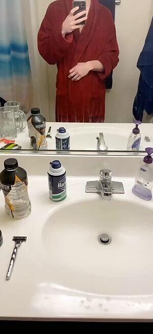 Got a surprise under my robe