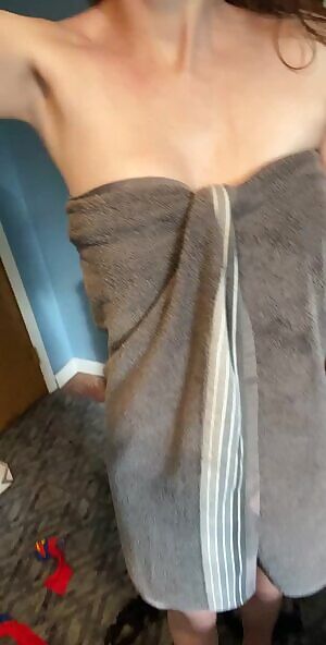 Fresh out of the shower :)