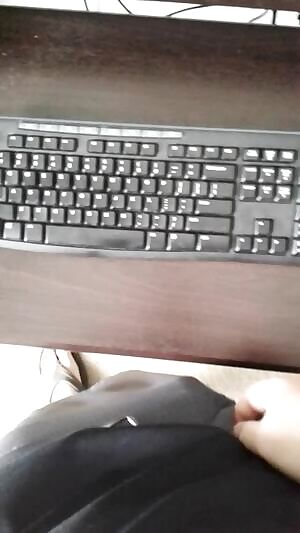 Whipping it out in the office