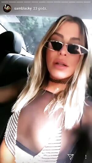 Sam Blacky Instastory