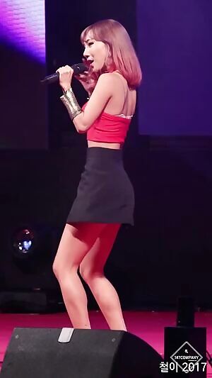 ICIA - LeeAe rips off her skirt