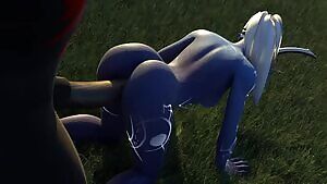 Nightborne fucked on all fours
