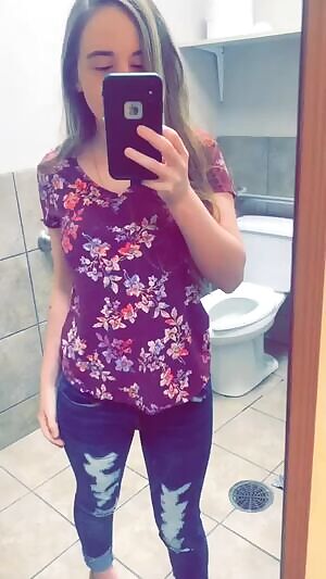 new work mirror, same ass and tits