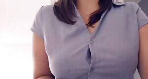 Since I was already busting out of this dress... 😉