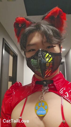Catboys Anal Beads Asian Cum Fansly